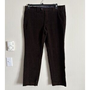 Vintage 2000s Y2K LRL Lauren Ralph Lauren Corduroy Pants‎ Mens 38 Brown Cotton